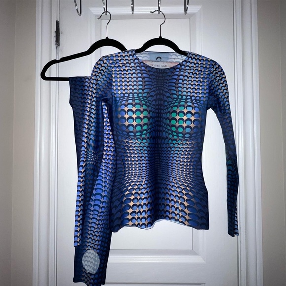 MARINE SERRE - Moonfish Skin Top & Leggings (sold out everywhere) - Picture 1 of 2